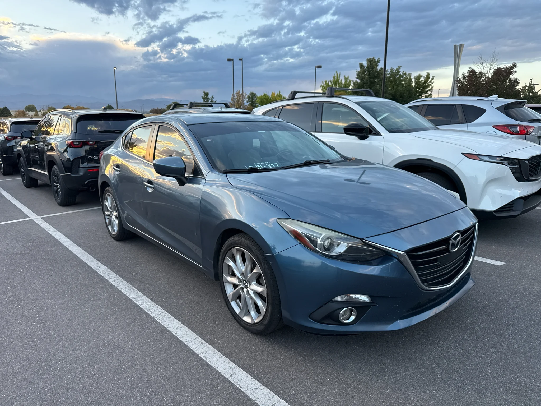 Used 2015 Blue Reflex Mica Mazda s Grand Touring image 8