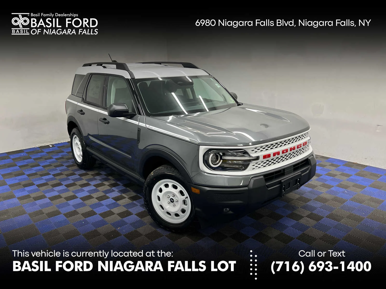 New 2026 Carbonized Gray Metallic Ford Heritage image 1