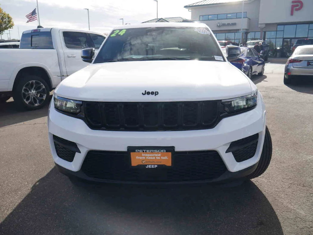 Certified Used 2024 White Jeep Altitude X image 3