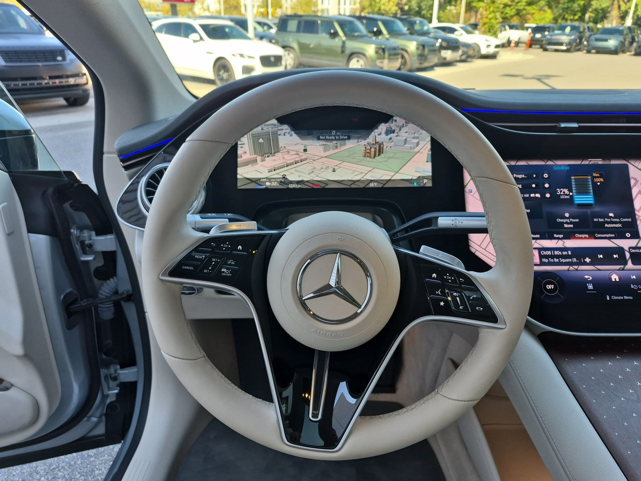 Certified Used 2024 Cirrus Silver Metallic Mercedes-Benz EQS 580 image 17