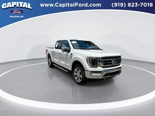 Used 2023 White Ford Lariat image 2