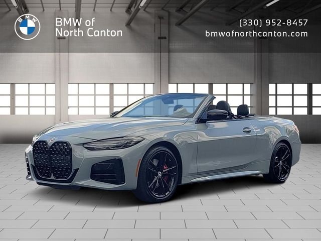 Used 2023 Gray Metallic BMW M440i xDrive image 1