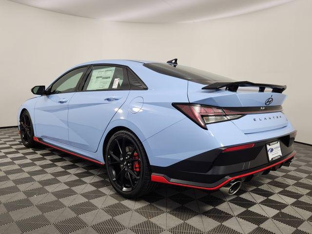 New 2026 Blue Hyundai Sedan image 3