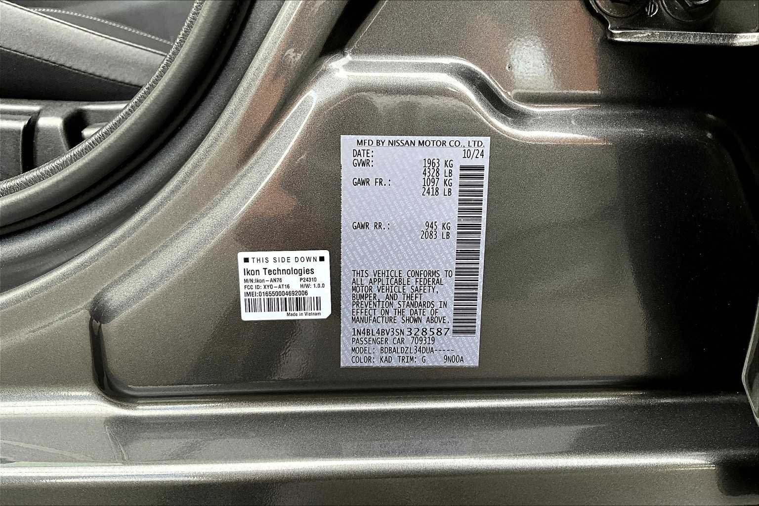 Used 2025 Gun Metallic Nissan S image 36