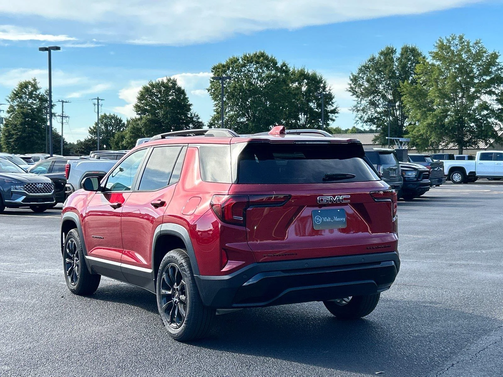 New 2027 Volcanic Red Tintcoat GMC Elevation image 3