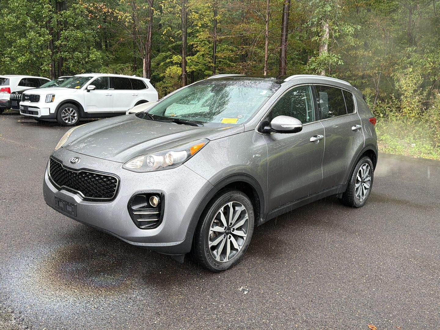 Used 2017 Mineral Silver Kia EX image 12