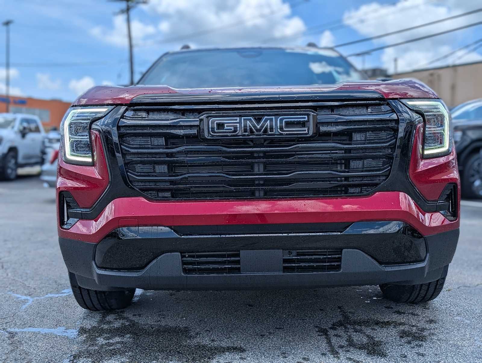 New 2027 Volcanic Red Tintcoat GMC Elevation image 2
