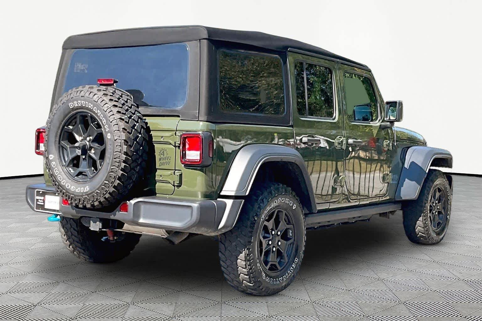 Used 2023 Sarge Green Clearcoat Jeep Willys image 13
