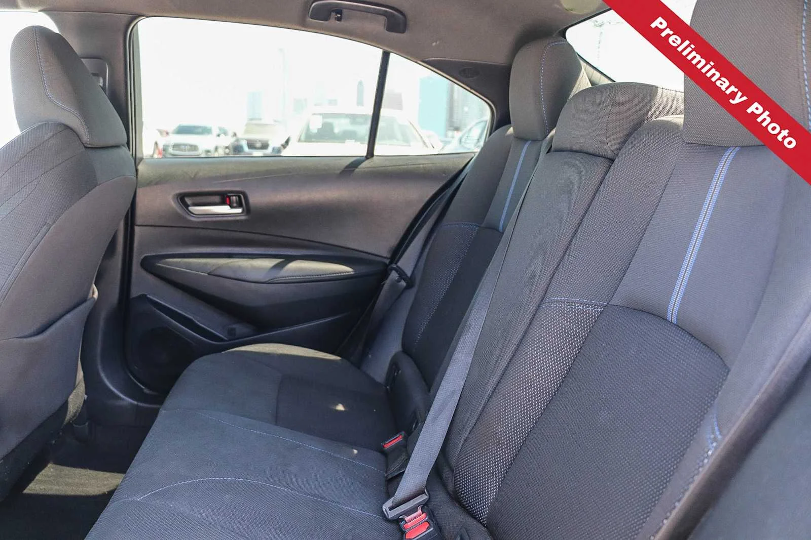Used 2020 Classic Silver Metallic Toyota SE image 13