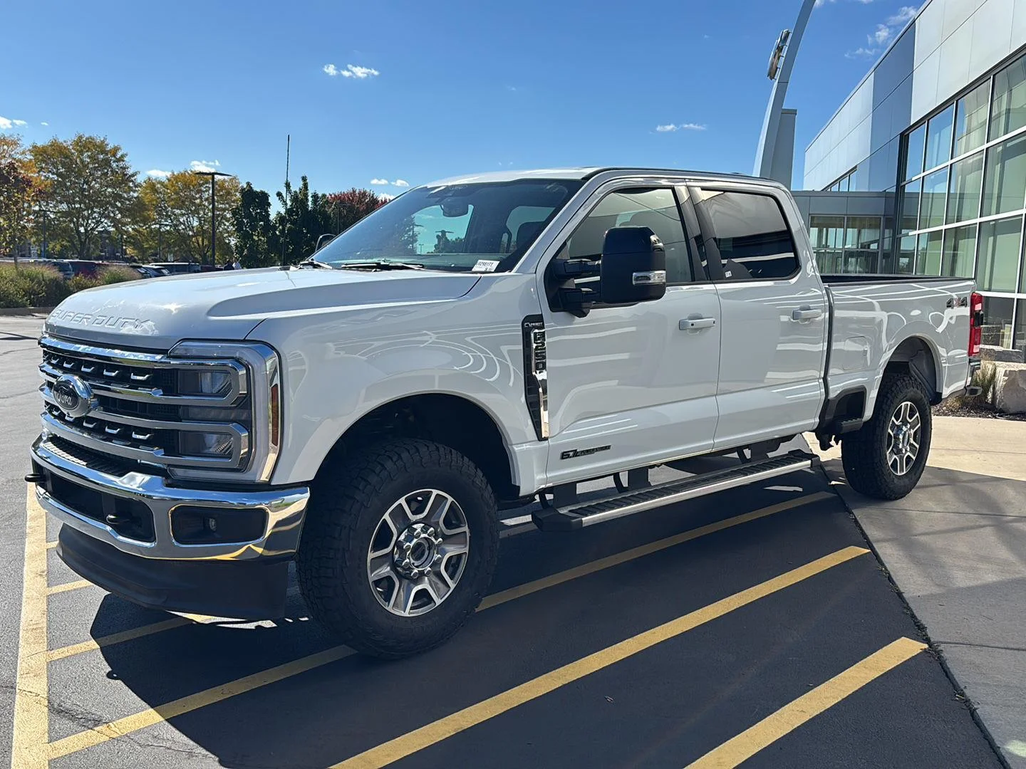 Certified Used 2026 Oxford White Ford Lariat image 8