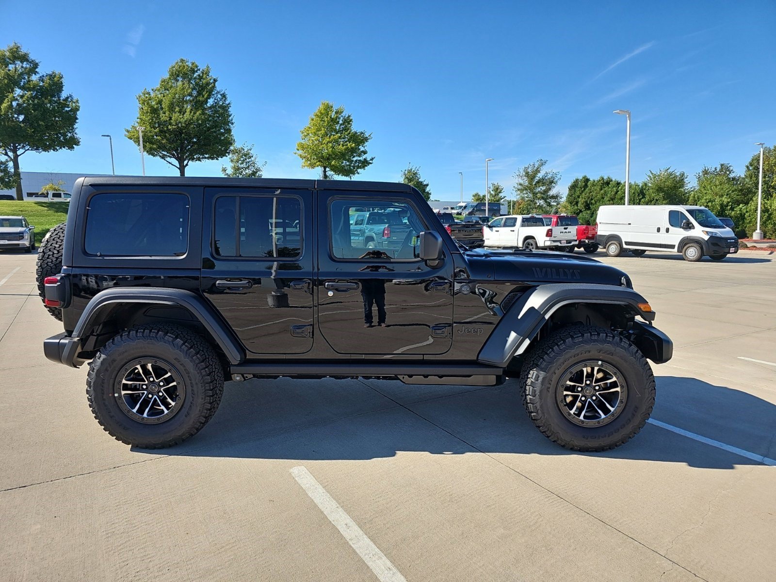 New 2026 Black Clearcoat Jeep Willys image 6