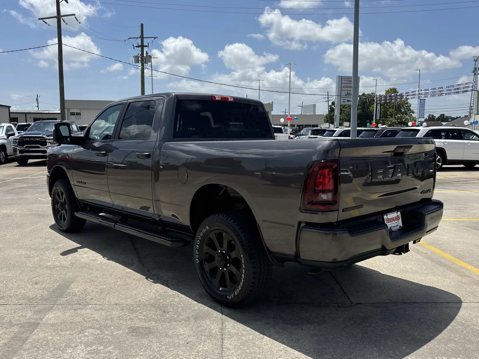 Used 2026 Granite Crystal Metallic Clearcoat Ram Big Horn image 5