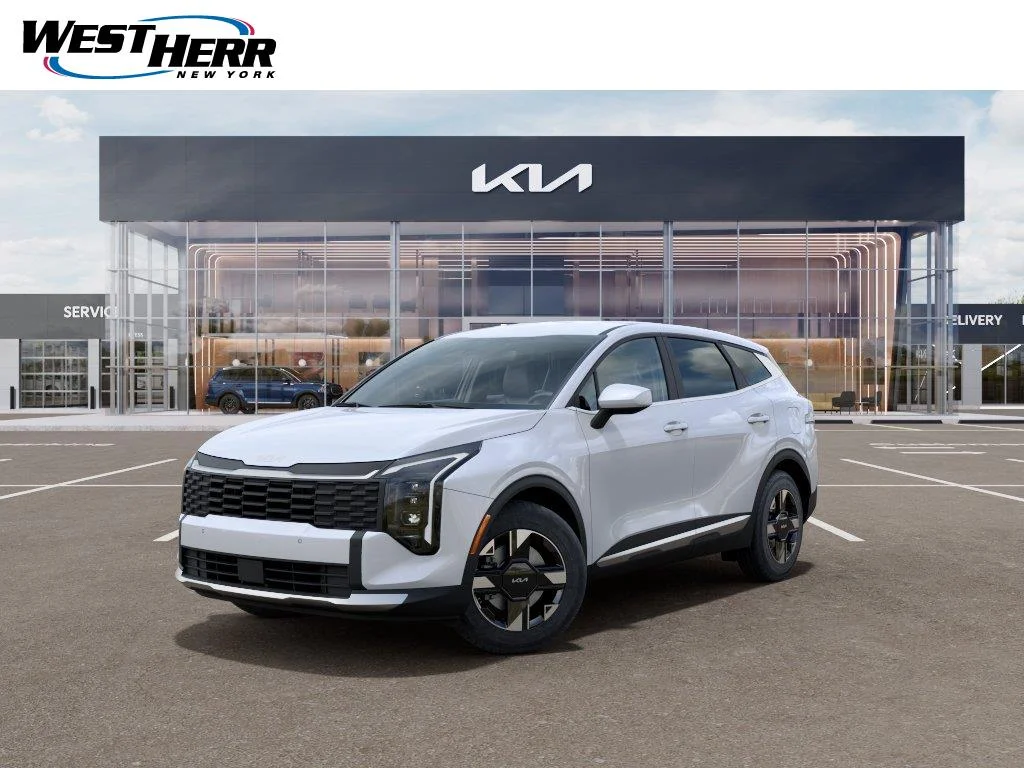 New 2026 Glacial White Pearl Kia LX image 1