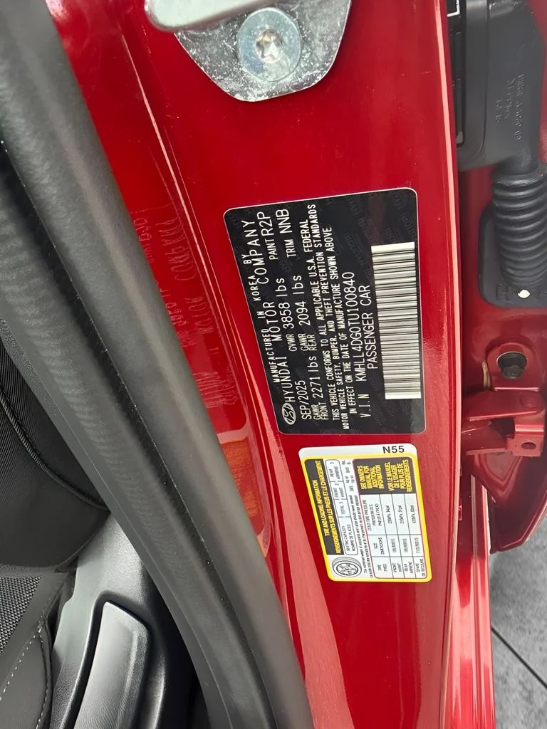Used 2026 Red Hyundai SE image 19