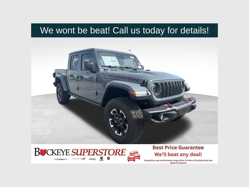 New 2026 Anvil Clear-Coat Exterior Paint Jeep Rubicon image 1