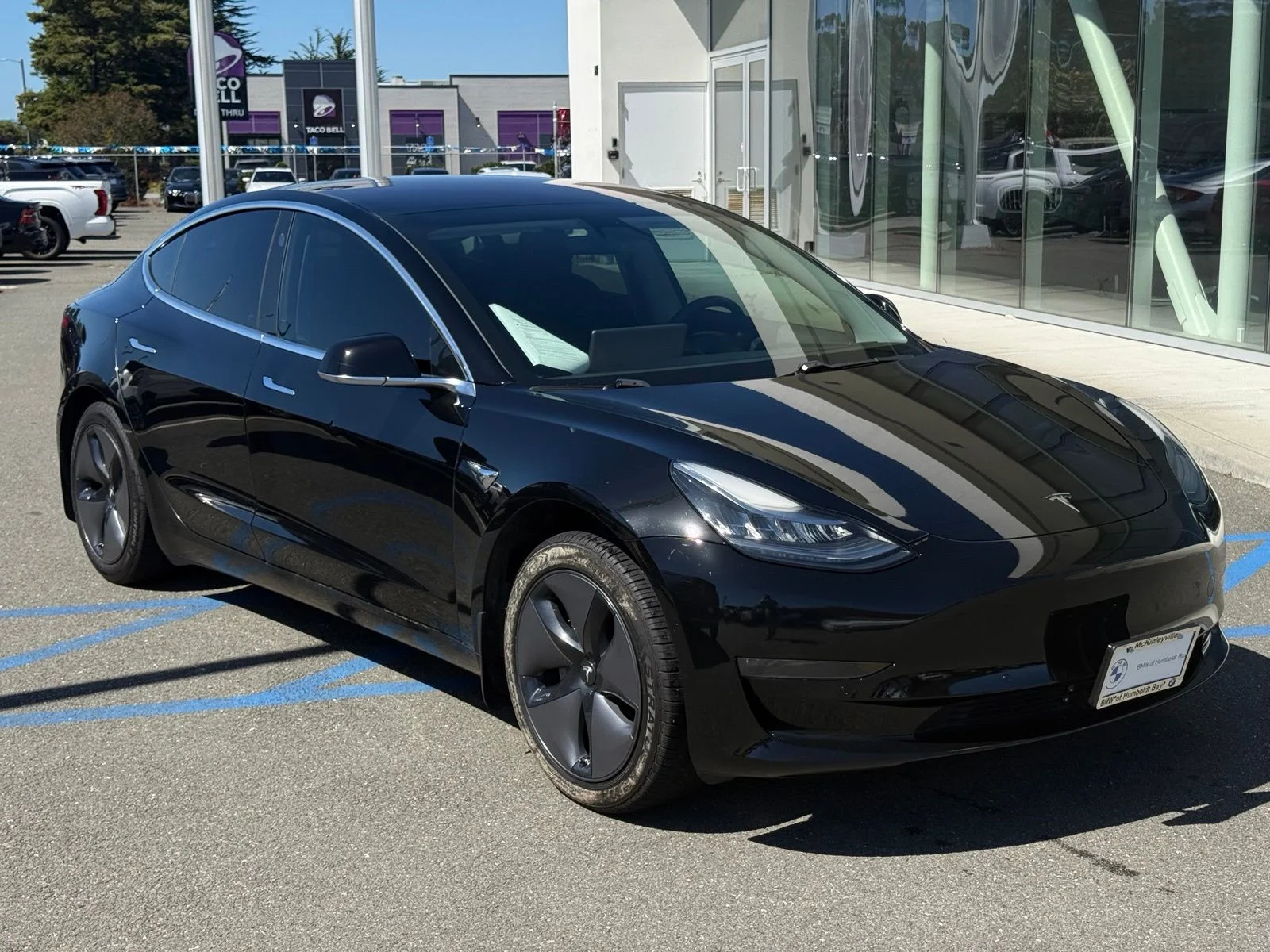 Used 2018 Tesla Model 3 Long Range with VIN 5YJ3E1EA8JF034275 for sale in McKinleyville, CA