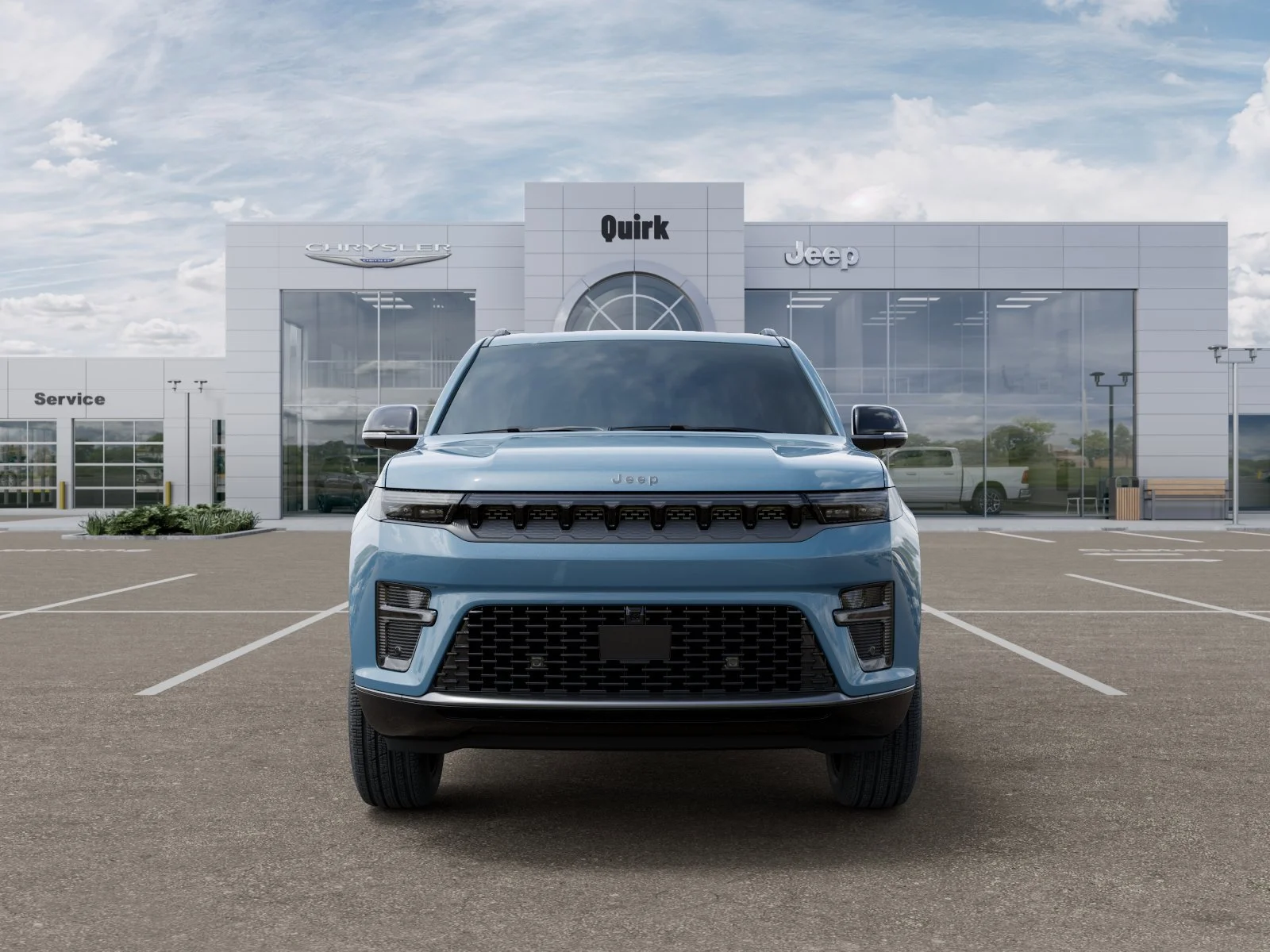 New 2026 Steel Blue Exterior Paint Jeep Limited Reserve image 6