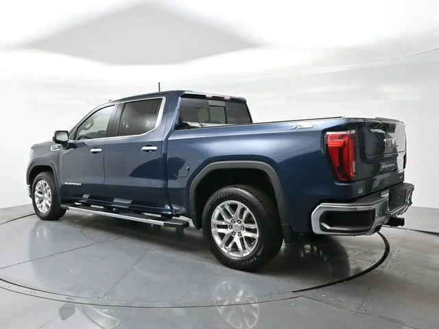 Used 2021 PACIFIC BLUE METALLIC GMC SLT image 5