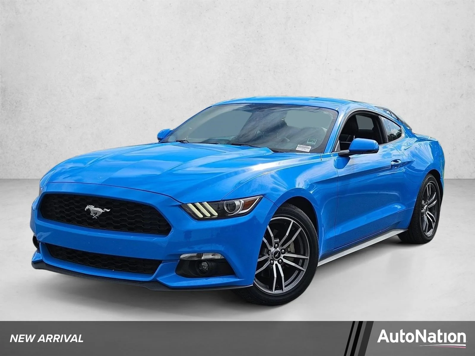 Used 2017 Grabber Blue Ford EcoBoost Premium image 1