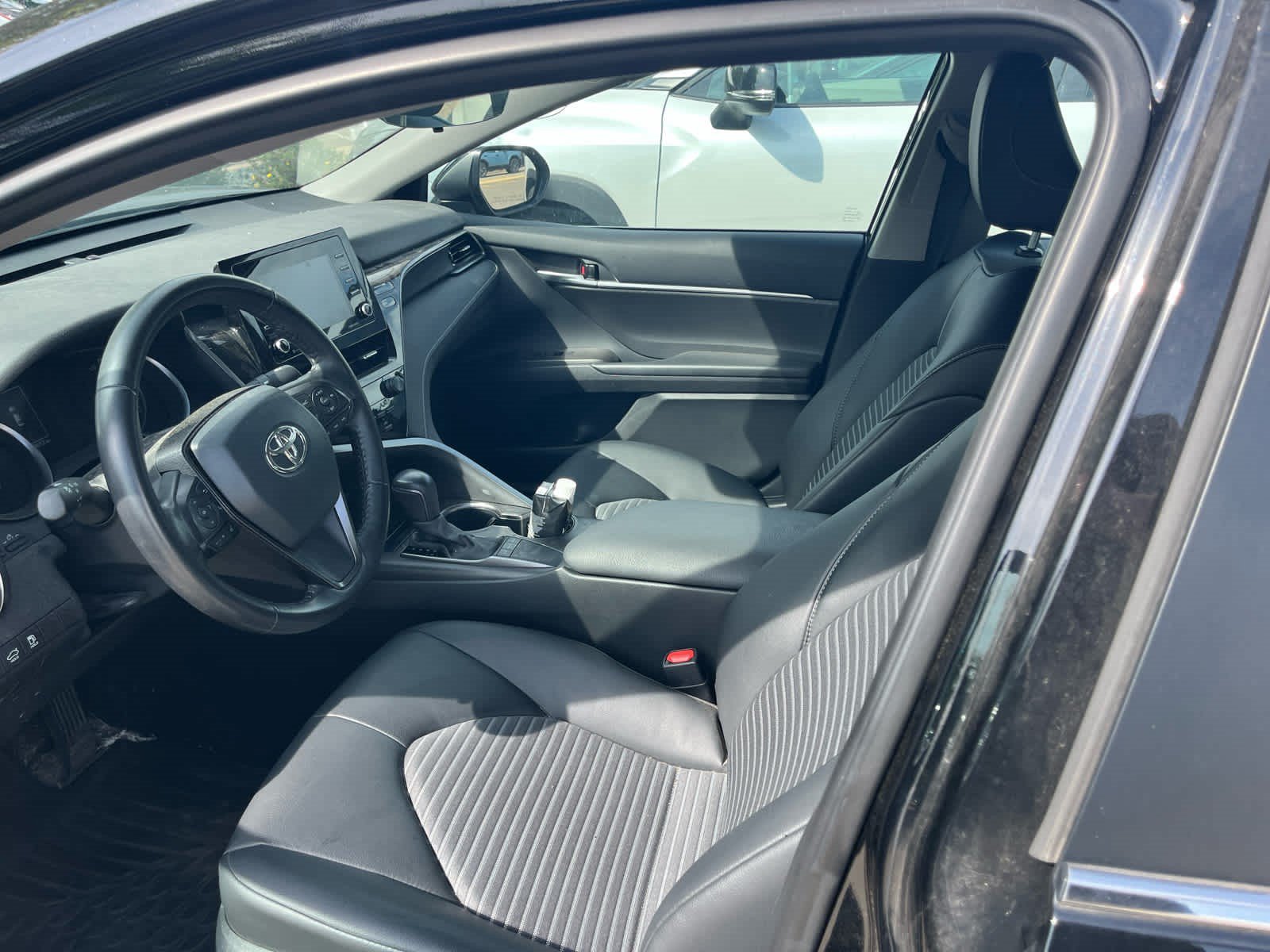 Certified Used 2024 Midnight Black Metallic Toyota SE image 7