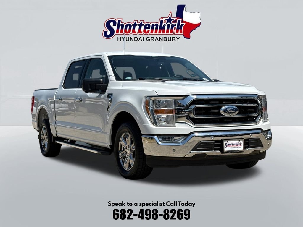 Used 2022 White Ford XLT image 3