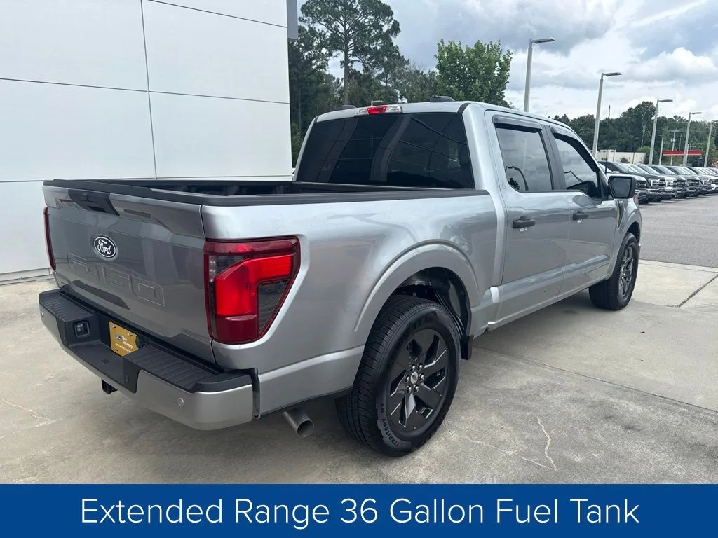 Used 2025 Iconic Silver Metallic Ford STX image 6