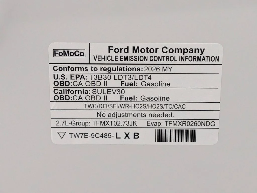 New 2026 Oxford White Ford STX® image 24