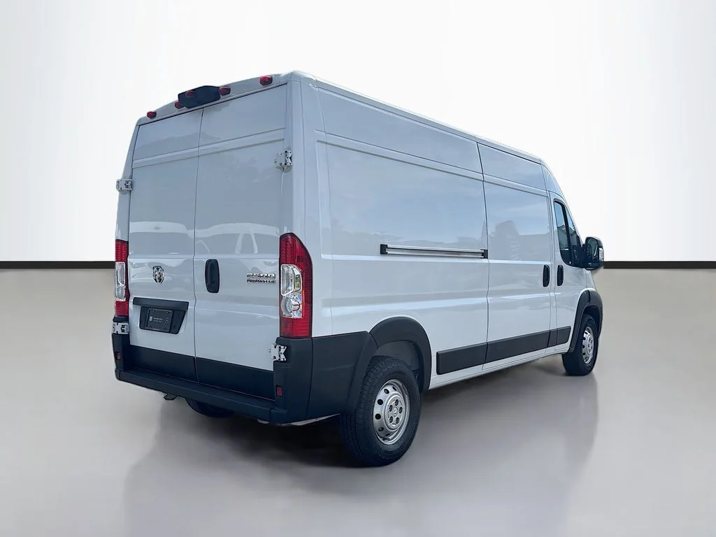 Used 2023 Bright White Clearcoat Ram High Roof image 3