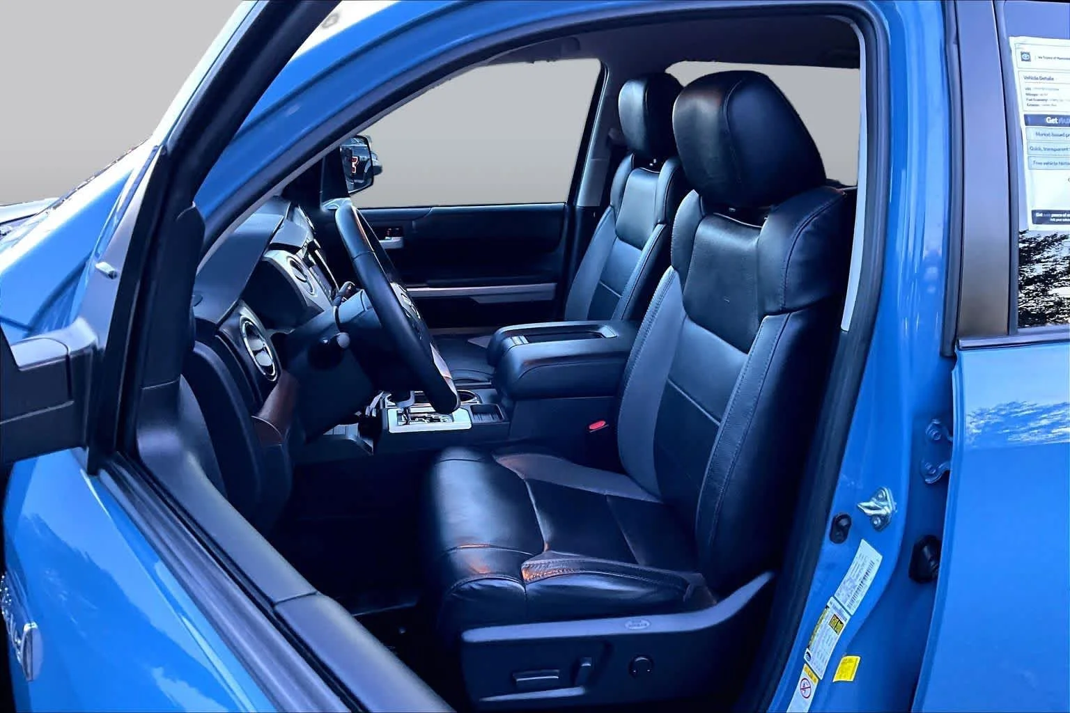 Certified Used 2020 Cavalry Blue Toyota Limited image 9