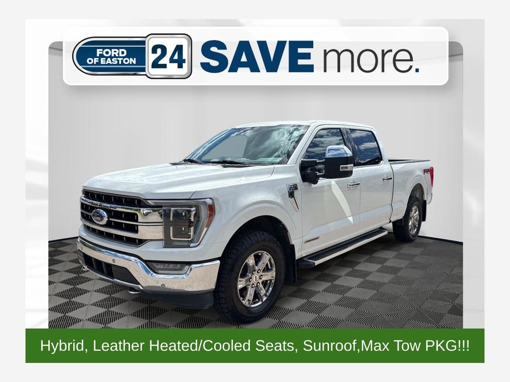 Used 2022 White Ford Lariat image 1