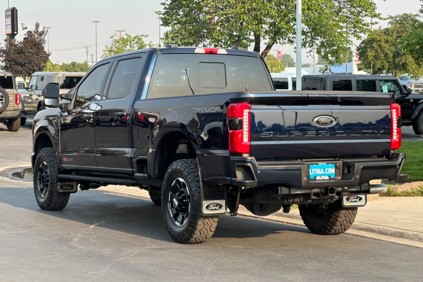 Certified Used 2025 Antimatter Blue Metallic Ford LARIAT image 6