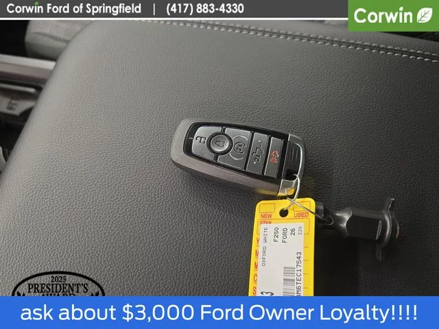 New 2026 Oxford White Ford F-250® XLT image 30