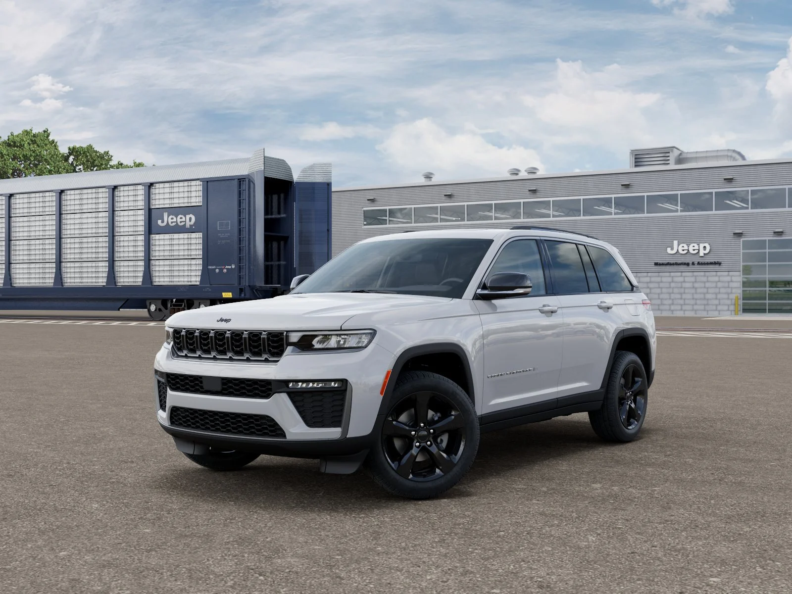 New 2026 Bright White Clear-Coat Exterior Paint Jeep Limited image 27