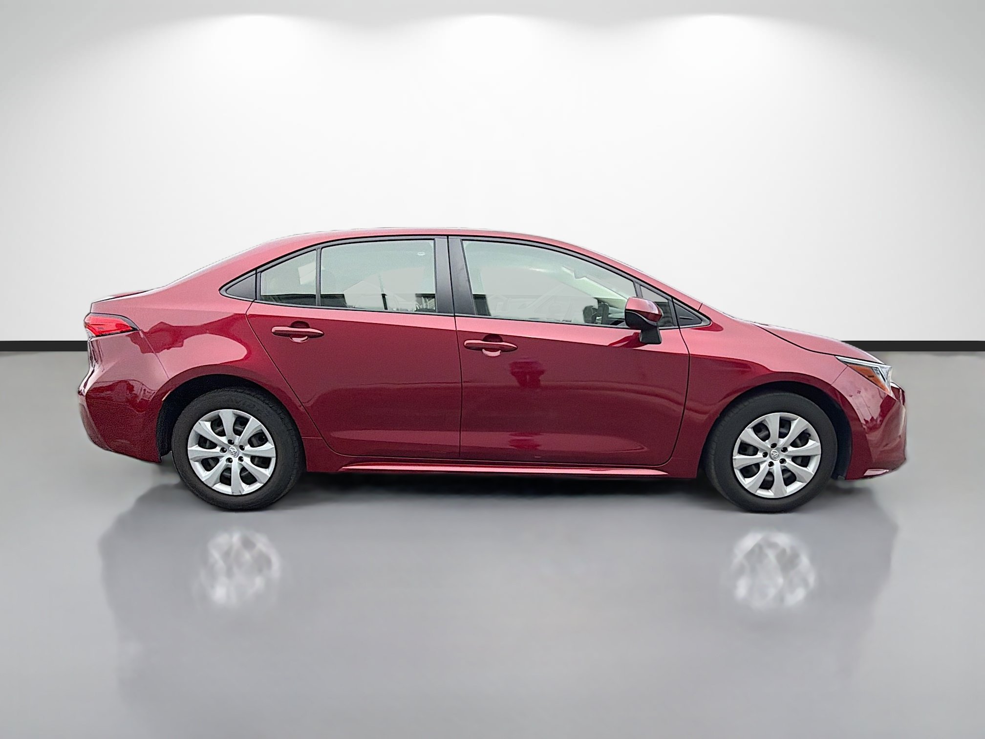 Used 2023 Ruby Flare Pearl Toyota LE image 2