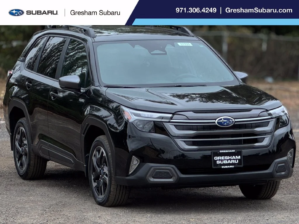 New 2026 CRYSTAL BLACK SILICA Subaru Limited Hybrid image 1