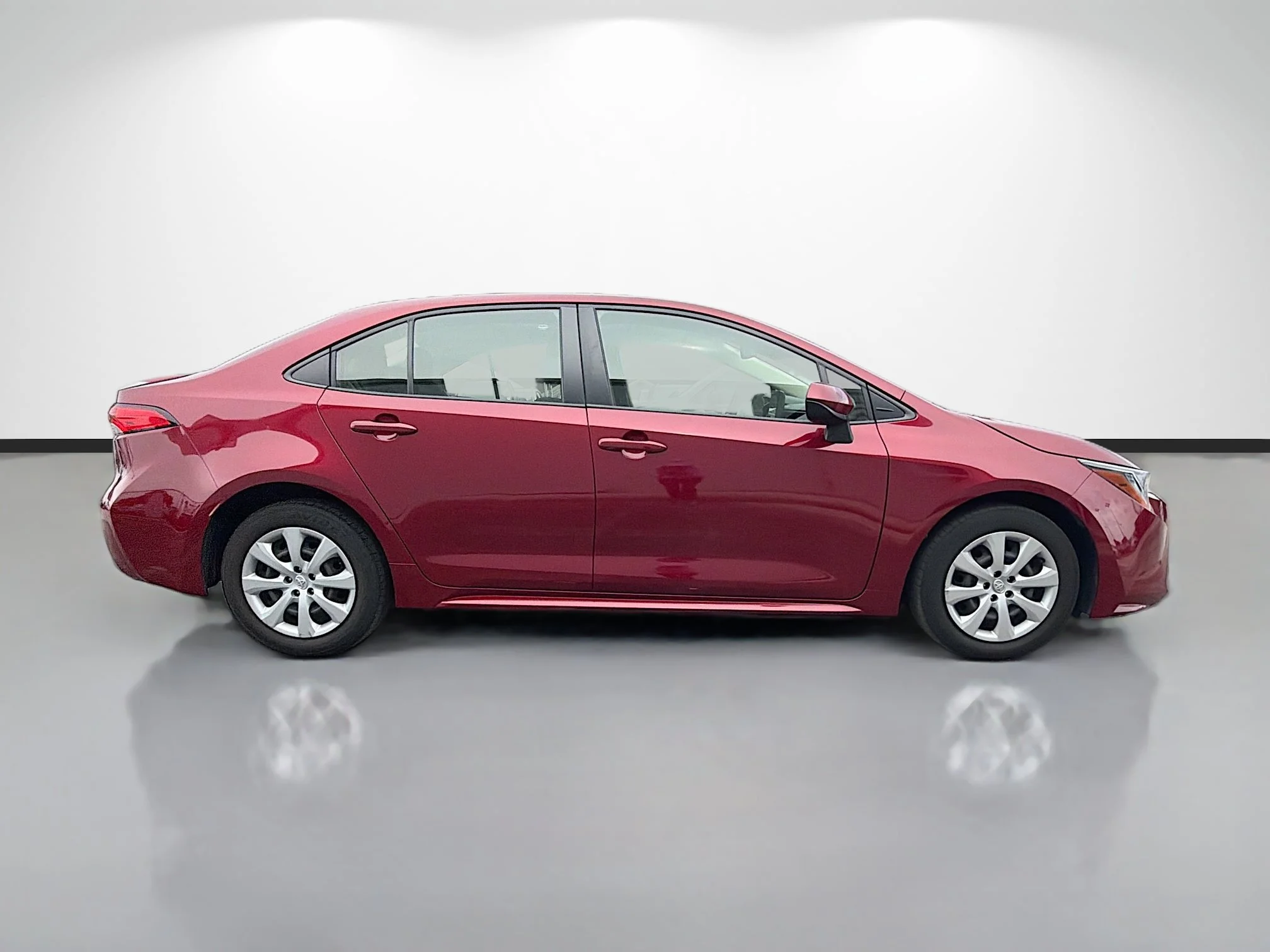 Used 2023 Ruby Flare Pearl Toyota LE image 2