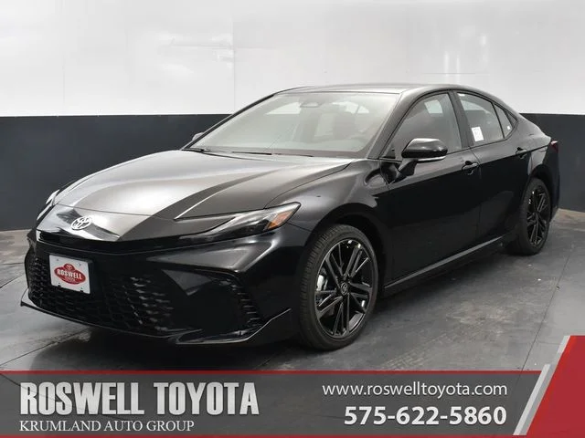 Used 2025 Black Toyota XSE image 1