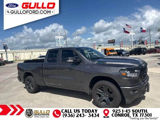 Certified Used 2022 Granite Crystal Clearcoat Metallic Ram Big Horn/Lone Star image 3