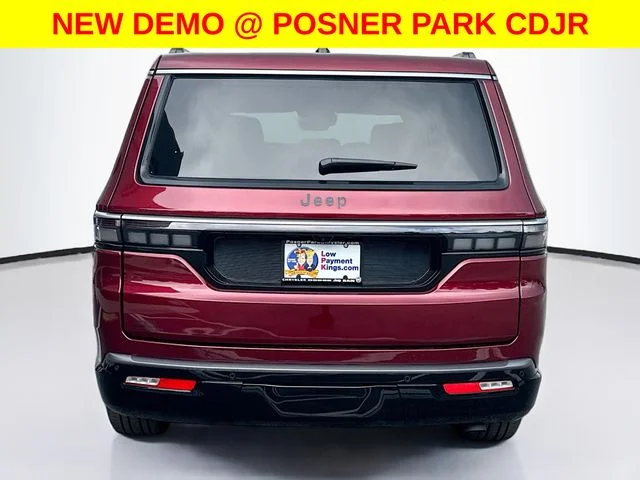 New 2026 Velvet Red Pearl-Coat Exterior Paint Jeep Grand Wagoneer image 6