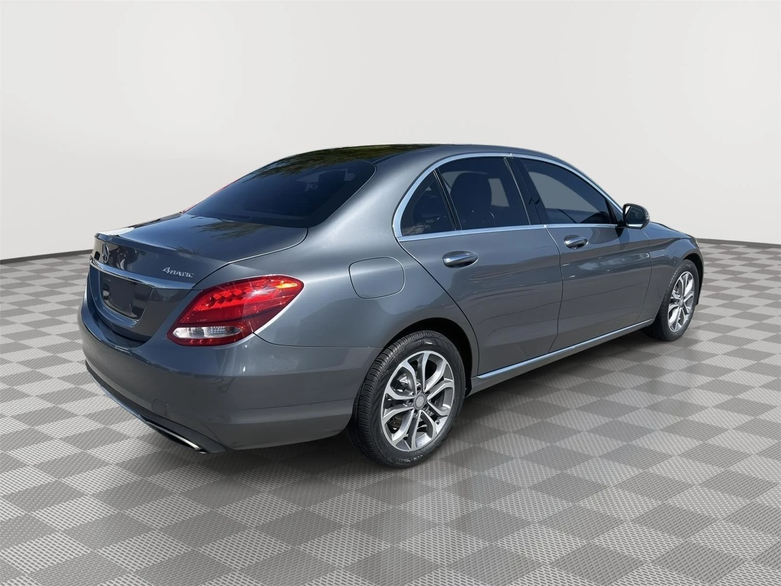 Used 2017 Selenite Grey Metallic Mercedes-Benz C 300 image 3