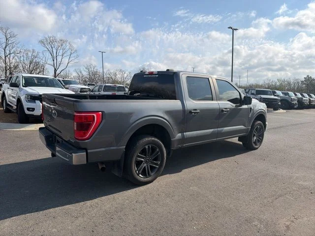 Certified Used 2021 Gray Metallic Ford XLT image 3