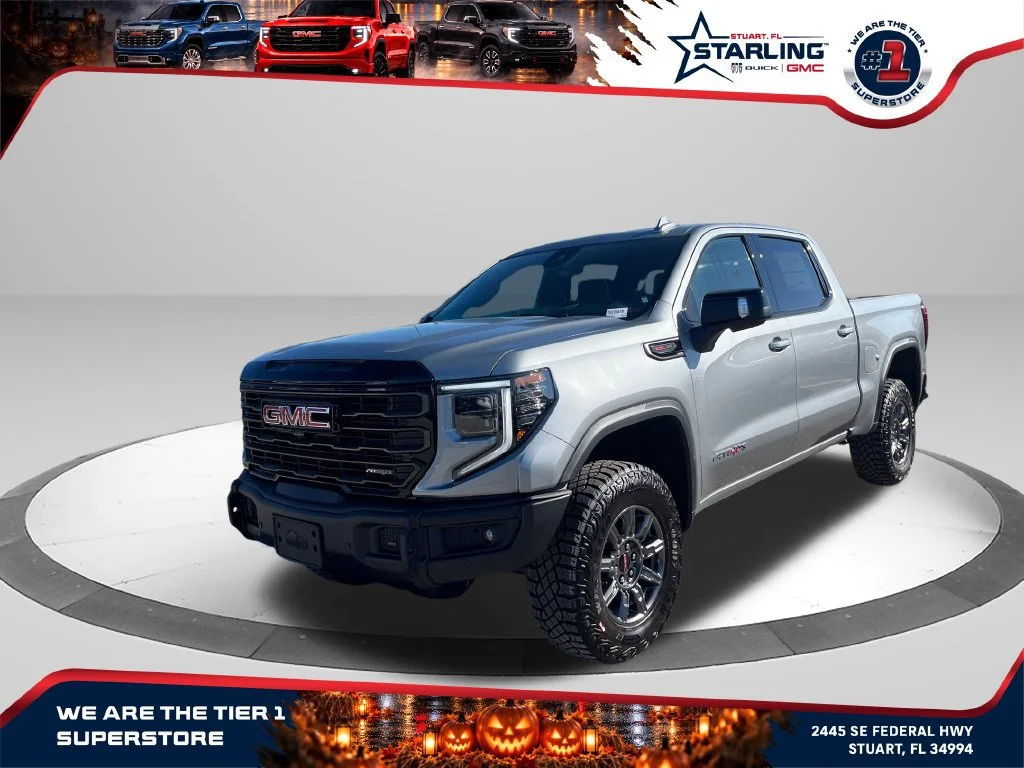 New 2026 Sterling Metallic GMC AT4X image 1