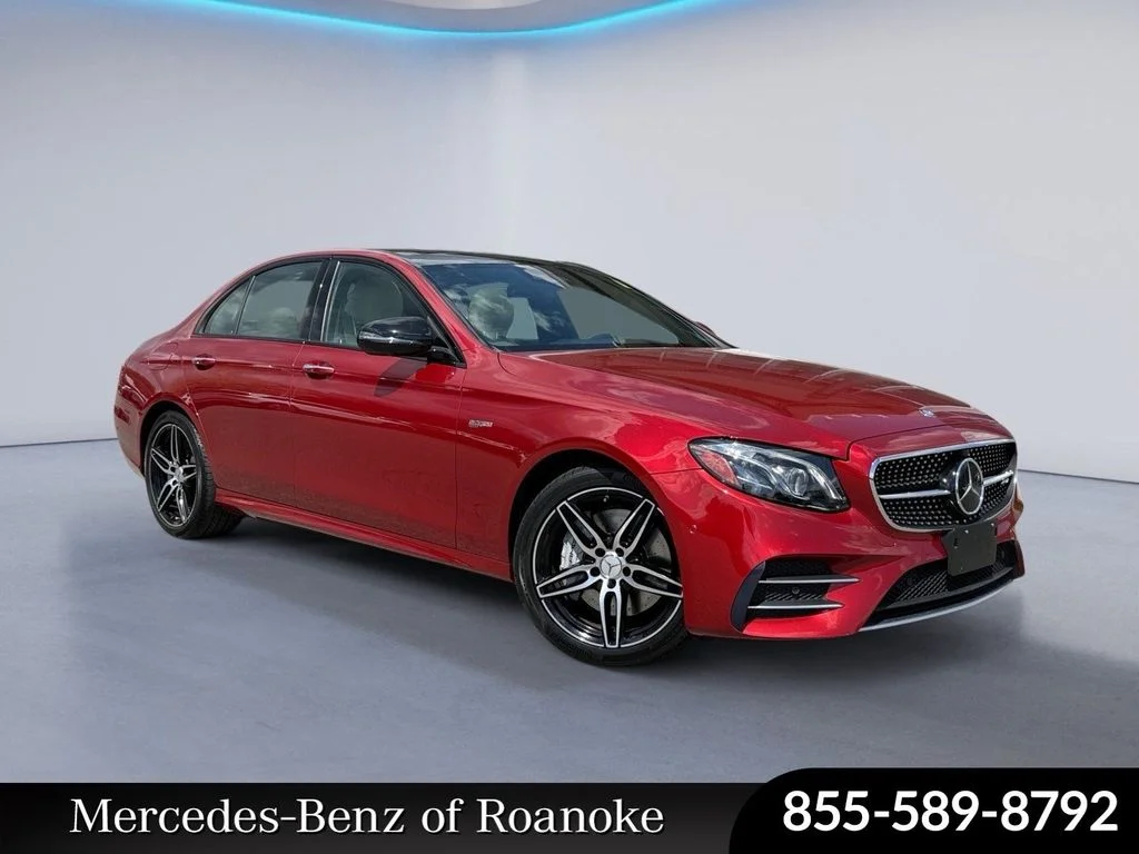 Used 2017 Hyacinth Red Mercedes-Benz E43 AMG® 4MATIC image 1