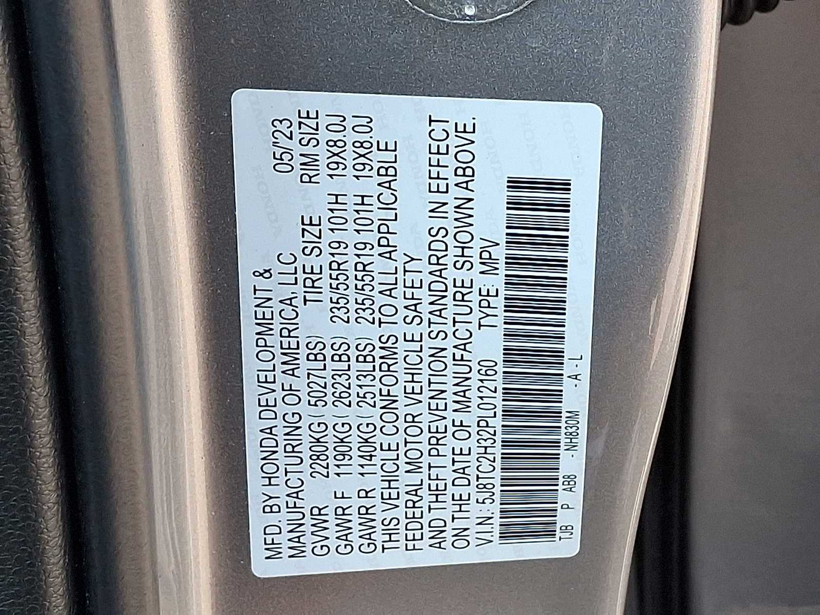 Certified Used 2023 Lunar Silver Metallic Acura SH-AWD image 27