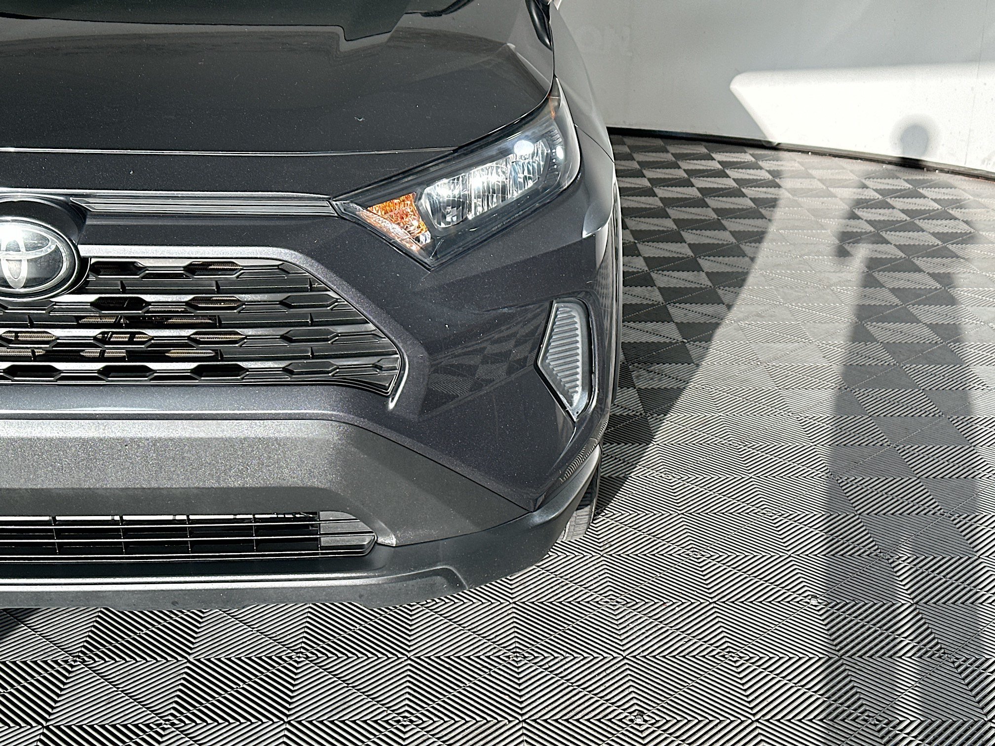 Used 2021 Magnetic Gray Metallic Toyota LE image 9