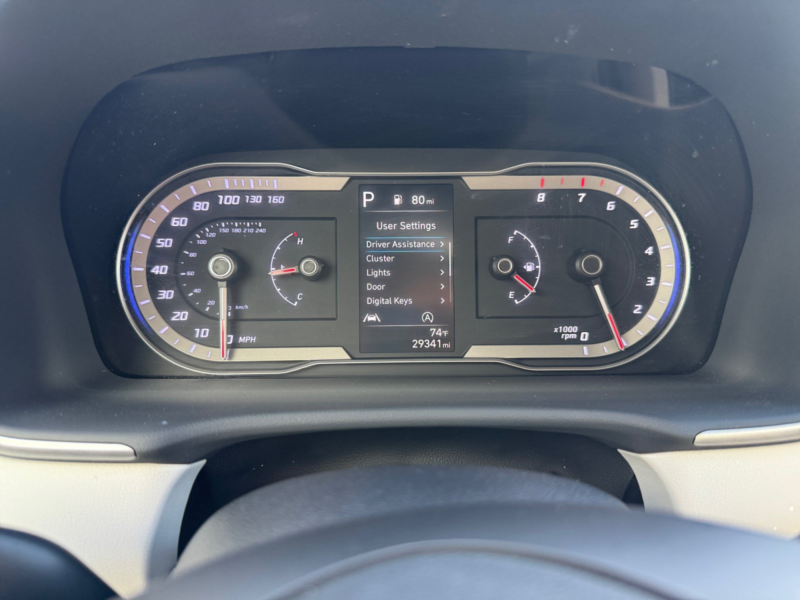 Used 2024 Shimmering Silver Hyundai SEL image 11