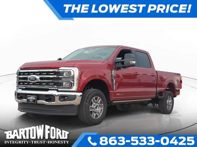 New 2026 Ruby Red Metallic Ford Lariat image 1