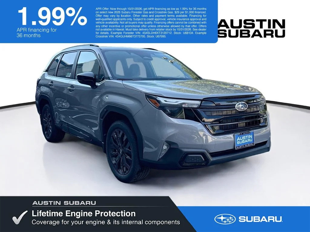 New 2026 Gray Subaru Sport image 1