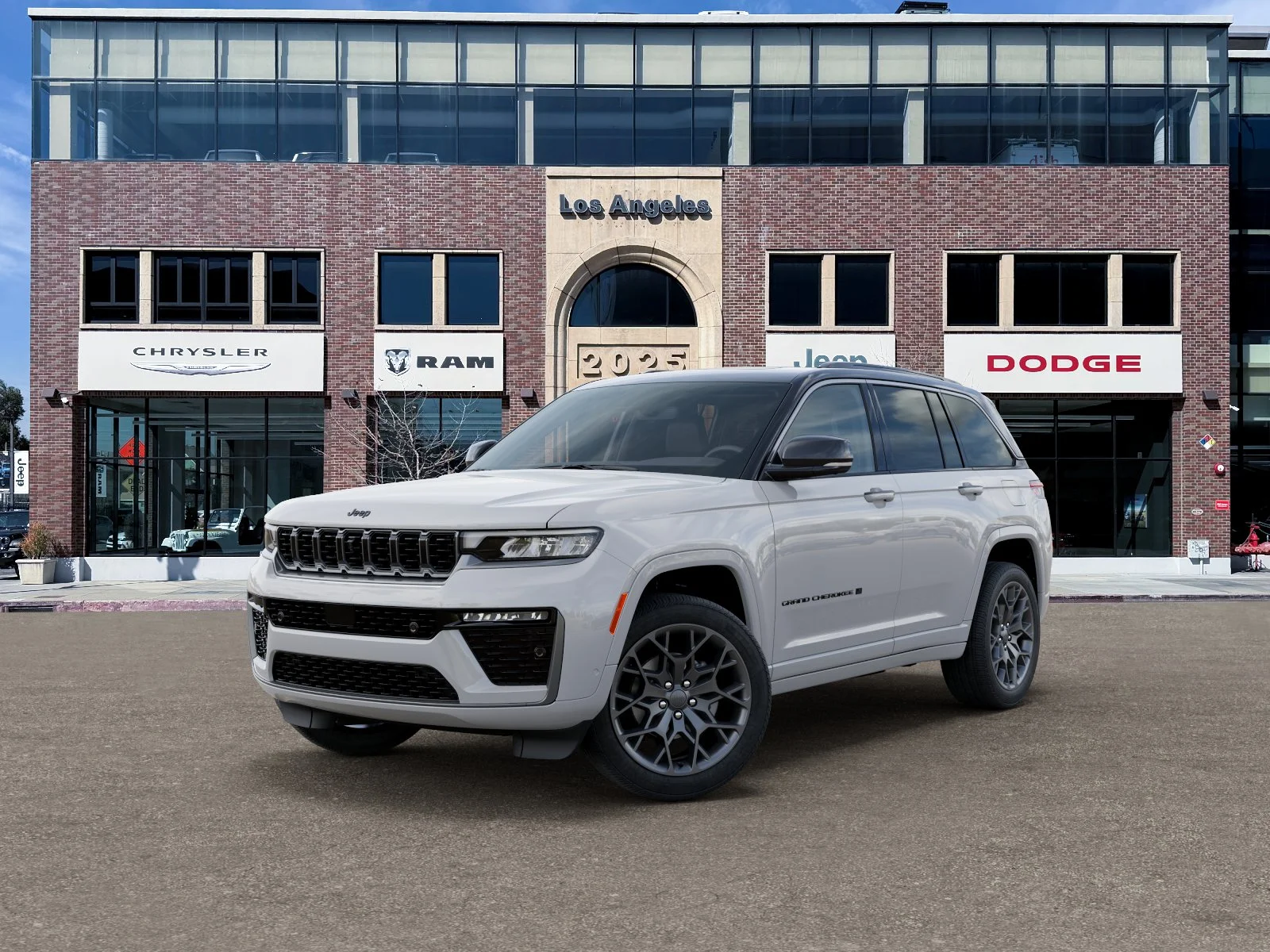 New 2026 Bright White Clear-Coat Exterior Paint Jeep Summit image 27