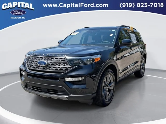 Used 2023 Black Ford XLT image 1
